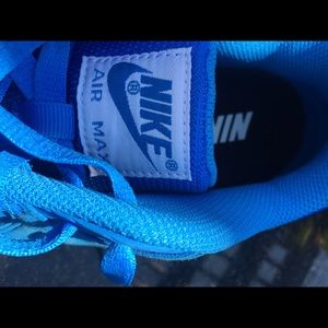Nike women's Air Max 90 iD custom Blue sz 8 Nike women's Air Max 90 iD custom Blue sz 8
